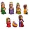 7-Piece Mini Children's Nativity Christmas Set - 4" - Multicolor